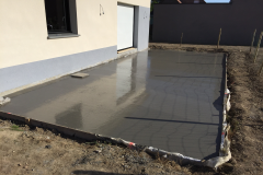 Béton de terrasse à Louvil