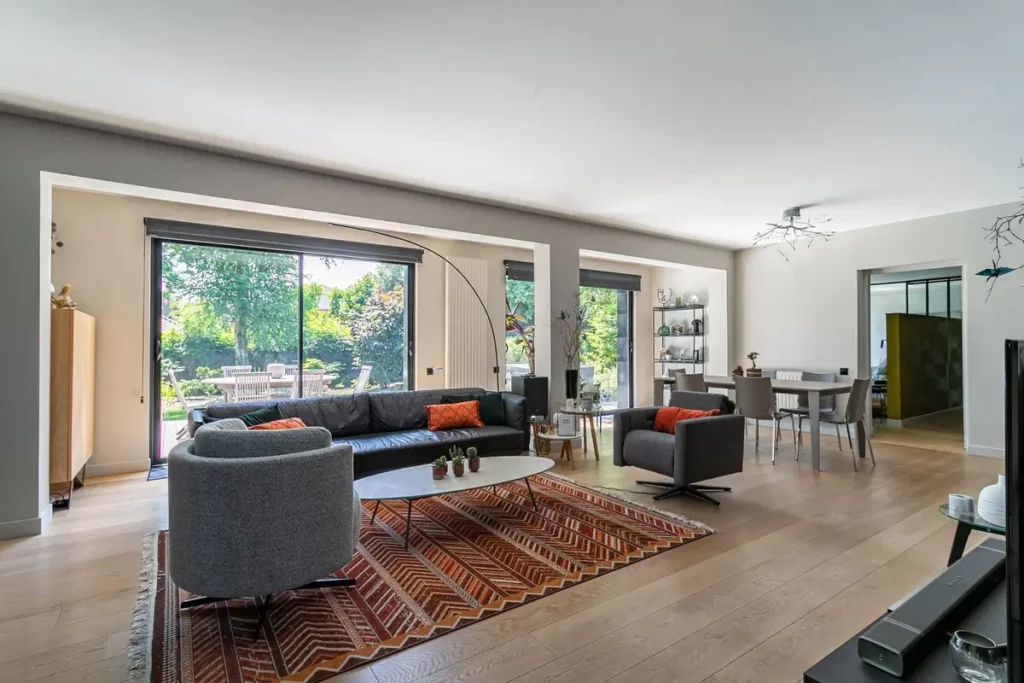 Agrandissement maison Lille espace de vie doublé CTM Rénovation