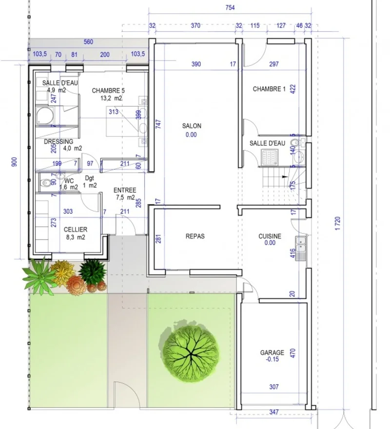 Plan d’architecte pour extension maison