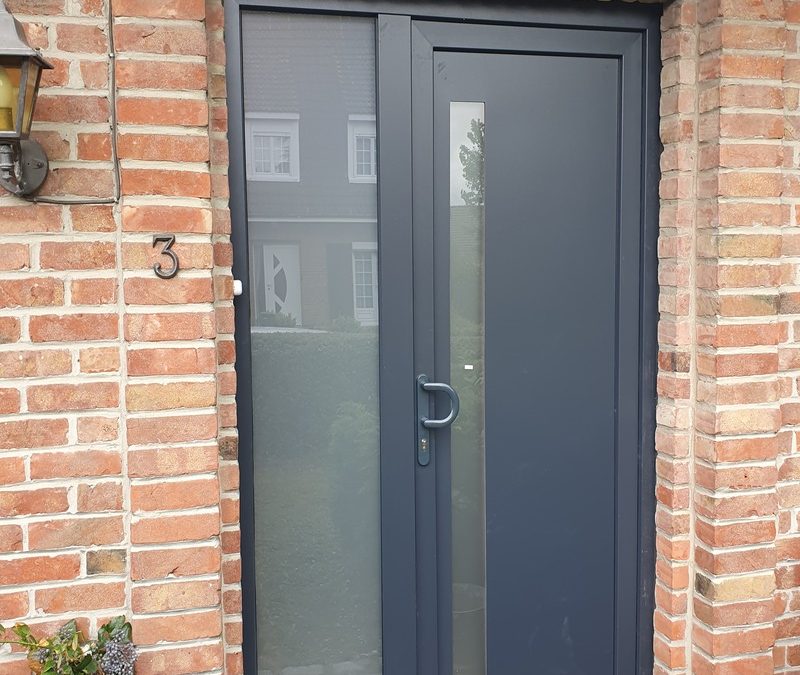 Remplacement de porte d’entrée à Vendeville